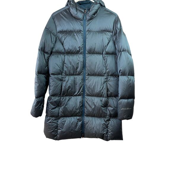 Eddie Bauer Jackets & Blazers - Eddie Bauer Women’s Luna Peak 550 Down Parka – Peacock Blue – Size L